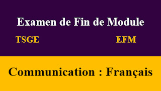 EFM régional de communication orale et écrite session Mai 2019