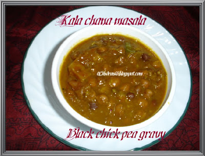 kabuli chana masala. This recipe of kala chana is