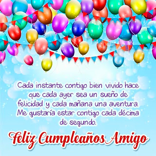 Feliz cumpleaños amigo