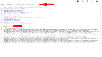 Ctrl+F And type in Search for in