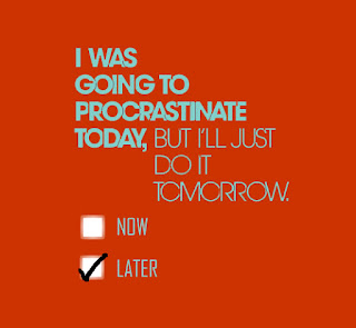 Procrastinators are awesome