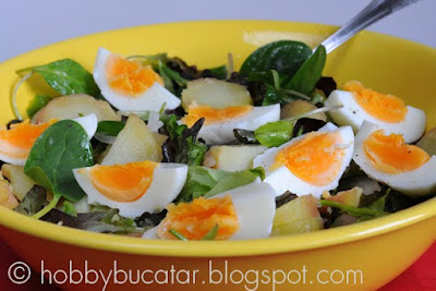 Articole culinare : Salata cu cartofi si oua