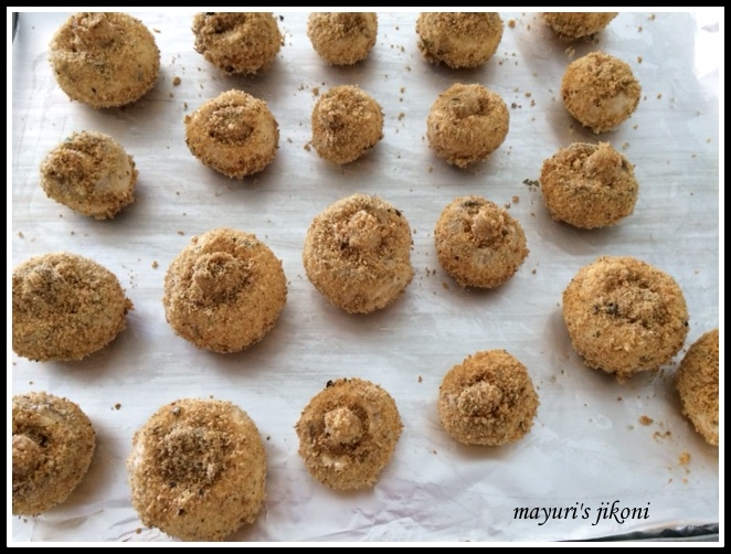 how makes breaded 20 egg make source baked breaded mushrooms global post mushrooms 25 recipe to without