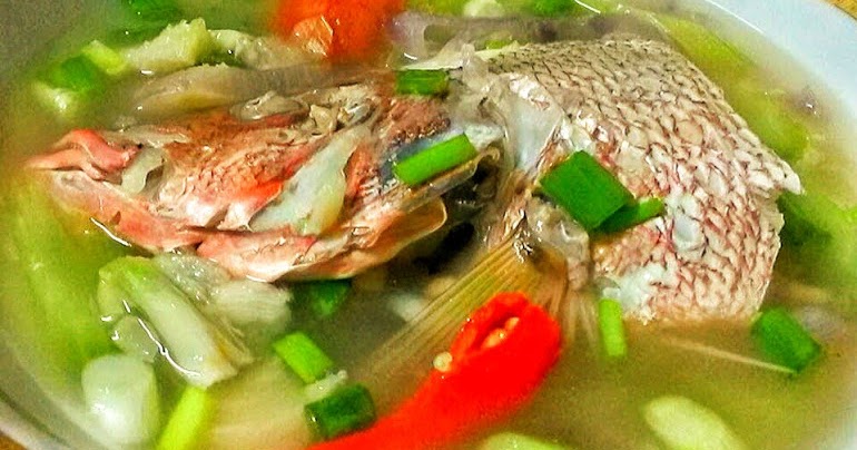 Resepi Sup Ikan Merah Ringkas Dan Mudah - My Resepi Menarik