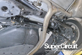 SUPERCIRCUIT Rear anti roll bar/ rear sway bar made for the 10th generation Honda Civic FC 1.5 turbo