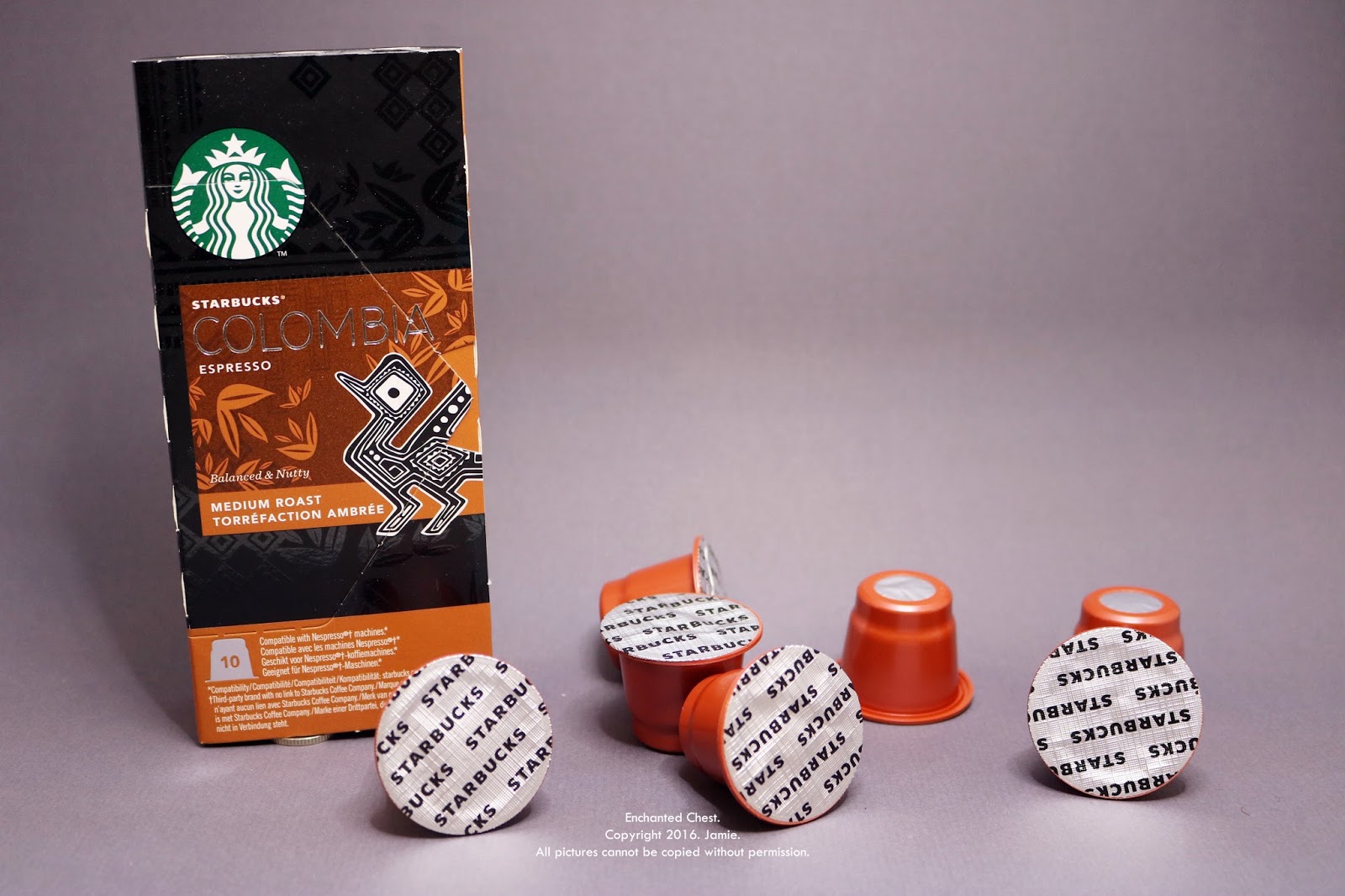 Starbucks Nespresso Compatible Capsule Enchanted Chest