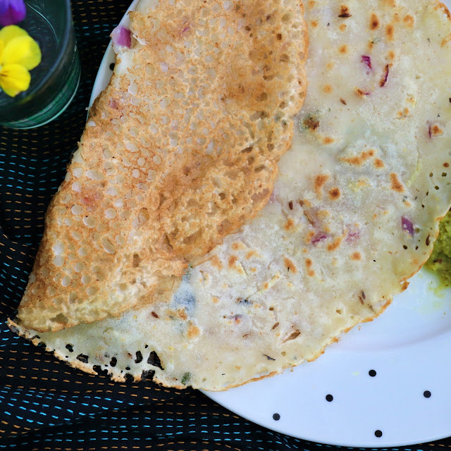 semolina crepes rava dosa