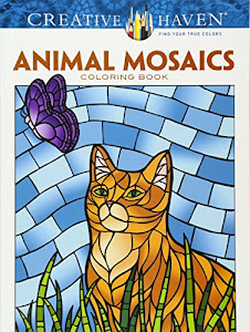 Animals Mosaics Coloring Book