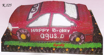 Kue Ulang Tahun 3D Cars