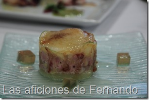Milhojas de foie