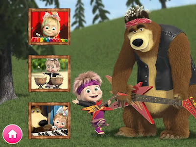 Masha and the Bear Educational Games لعبة ماشا والدب للصغار لعبة الأطفال الممتعة