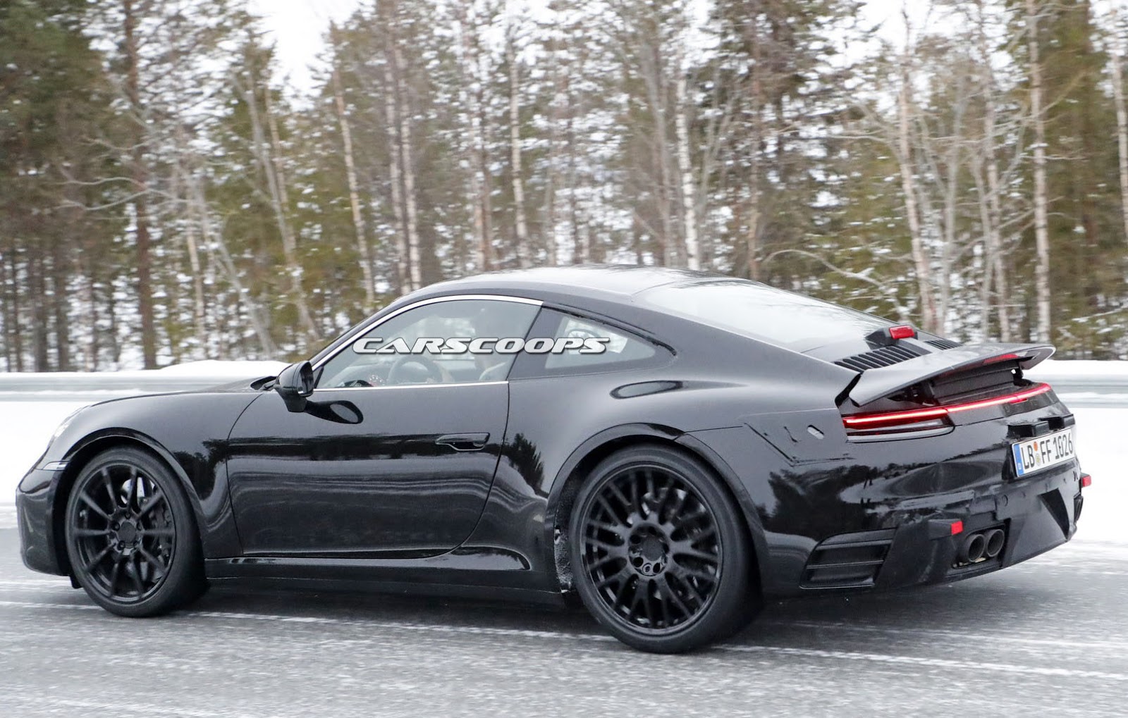 2019 Porsche 911 Reveals Its Form, But Keeps Its Secrets