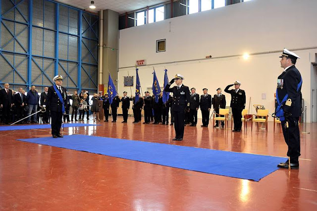 Cambio di Comando alla Base Aerea della Guardia Costiera di Sarzana