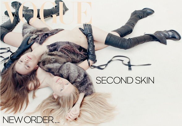 Vogue Itália Editorial Venus in Furs Fotos by Steven Meisel (4)