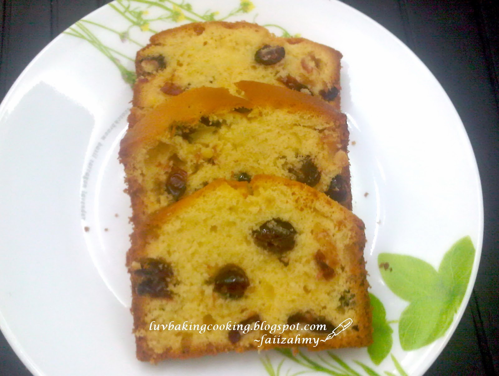 Luvbakingcooking: cranberry butter loaf cake