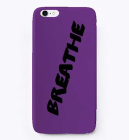 Breathe iPhone Case Purple