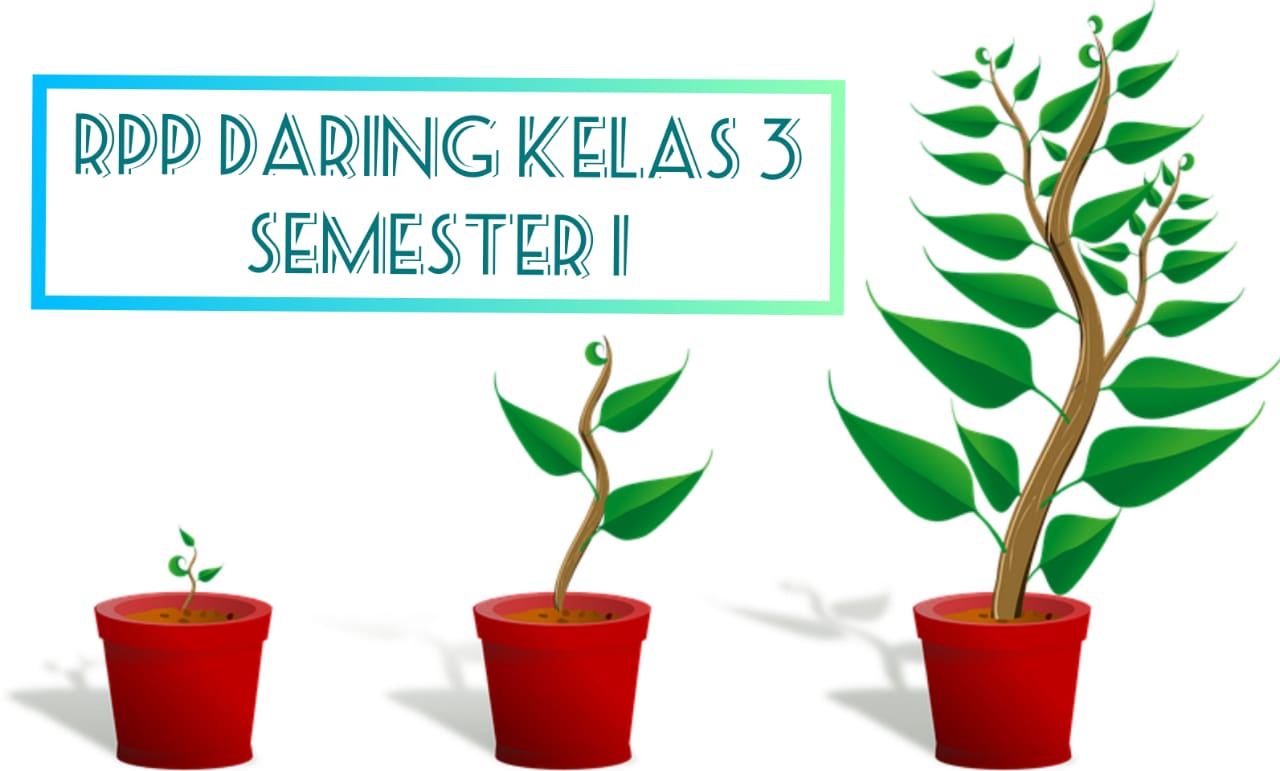 RPP DARING SATU LEMBAR KELAS 3 SD SEMESTER 1 TERBARU 2020 ...