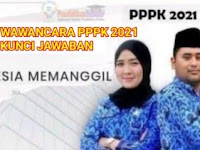 Berikut Soal Tes Wawancara PPPK 2021 dan Kunci Jawaban