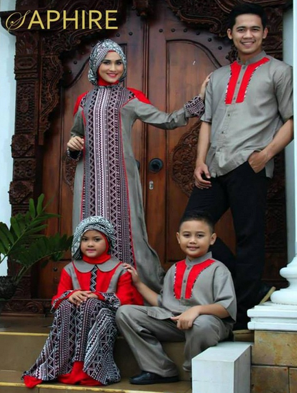 40 Model Baju Muslim Couple Keluarga Trend Terbaru 2019 