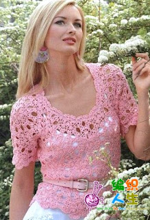 5 BLUSAS HERMOSAS PARA TEJER A CROCHET CON PATRONES GRÁFICOS PASO A PASO