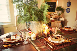 Rustic Christmas Table Decorations 2012 Ideas from HGTV