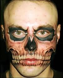 http://allaboutbodyart.blogspot.com/,face_tattoo_extreme_tattoo_skull_tattoos