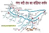 गंगा नदी तंत्र (विस्तार से) Ganga river. 