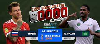 rusia vs arab saudi piala dunia 14 juni 2018