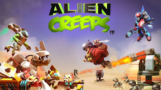 Download  Alien Creeps TD v2.11.0 Mega MOD APK Terbaru (2017)