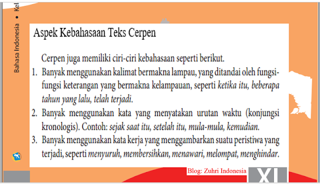 PPT STRUKTUR DAN CIRI KEBAHASAAN TEKS CERPEN ~ ZUHRI INDONESIA