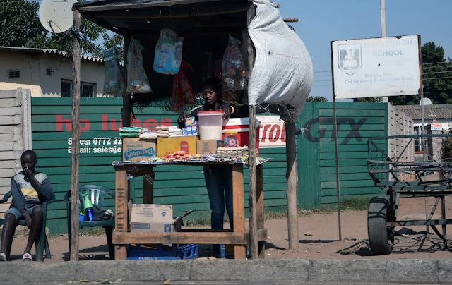 Harare, Zimbabwe - Street food vendor