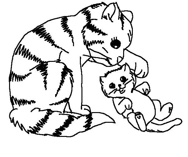 Download Cat And Dog Coloring Pages