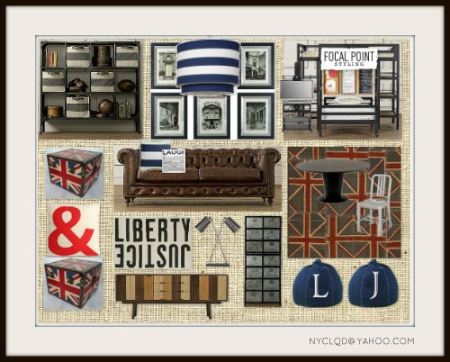FOCAL POINT STYLING: Olympic Inspired Moodboards With British Pop!