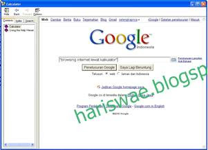 Browsing Internet Lewat Kalkulator 1