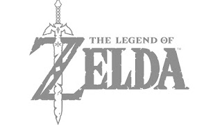 The Legend of Zelda logo in grey