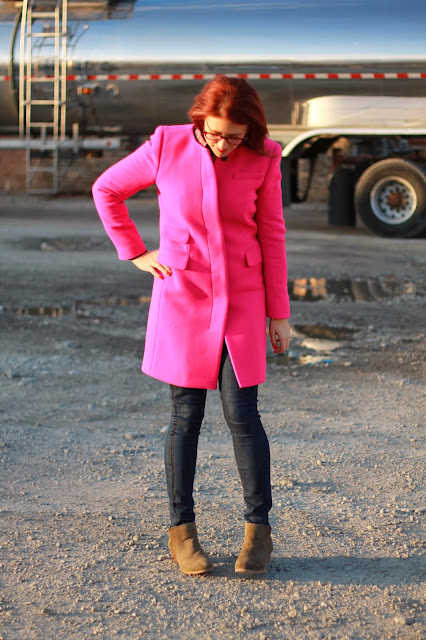 pink, j crew, coat