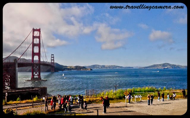 Golden Gate bridge, Suspension Bridge, Bridges, California,  Pacific Ocean, Bay, San Francisco, United States,The Golden Gate bridge connects San Francisco to Marin County and was completed in the year 1937. At that time, it was the longest suspension bridge in the world. The bridge is known as the Golden Gate bridge because it spans the Golden Gate, or the Opening of the San Francisco Bay to the Pacific Ocean. It has become the symbol of San Francisco over the years,The clear blue sea and the yachts cruising on the surface present a stark contrast to the red bridge. It is as beautiful as a painting. Almost dreamy!! I could have stood there for hours,Here is the cross-section of the suspension cables used in the bridge. It is 36.5 inches wide containing 27,572 wires. This explains the strength.Also on the south side is a well manicured lawn for sight-seeing. The maintenance is commendable and looks as if all of this was built yesterday.Also dotting the lawns were pretty flowers. The scenery was mazing with the Golden Gate Bridge in the background.And finally, a night shot from the North Side.