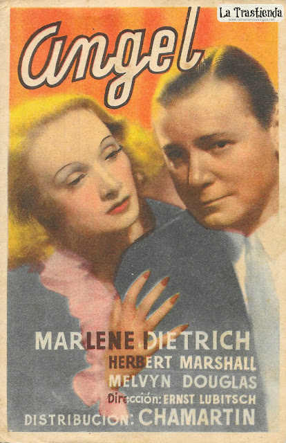 Angel - Programa de Cine - Marlene Dietrich - Herbert Marshall - Melvyn Douglas