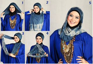 Aneka Model Hijab Terbaru Ramadhan 2016
