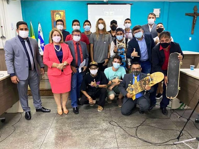 Associação dos Skatistas expõe reivindicações na Tribuna Livre da Câmara de Parnaíba