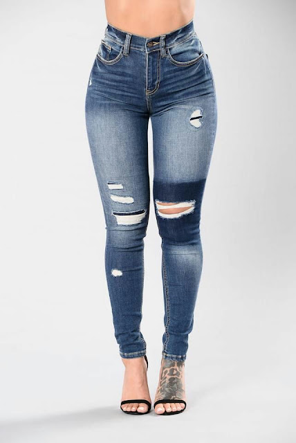 Dark wash jeans 