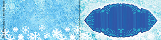 Frozen Background Style: Free Printable Party.