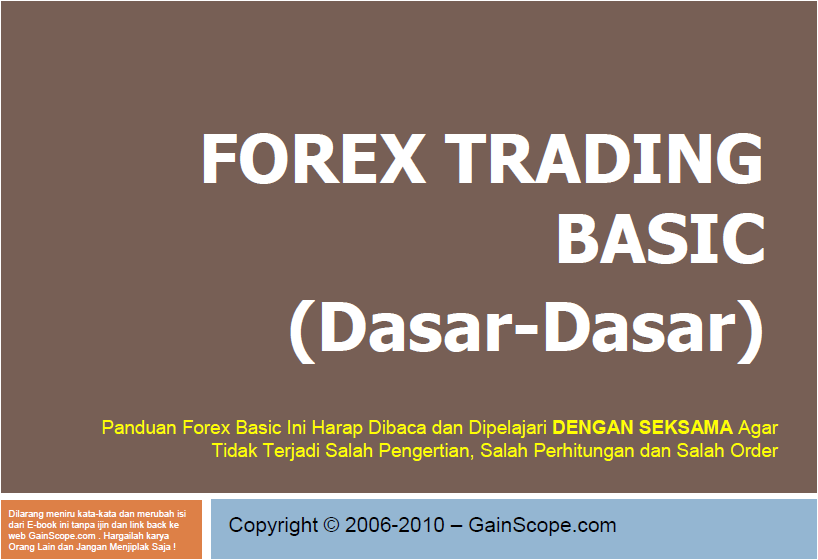 belajar forex yang benar