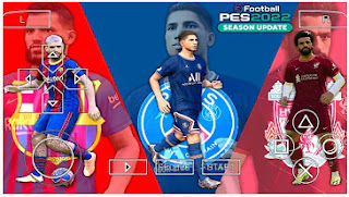 Download PES 2022 PPSSPP Update Full Transfer Best HD Graphics & Peter Drury Commentary