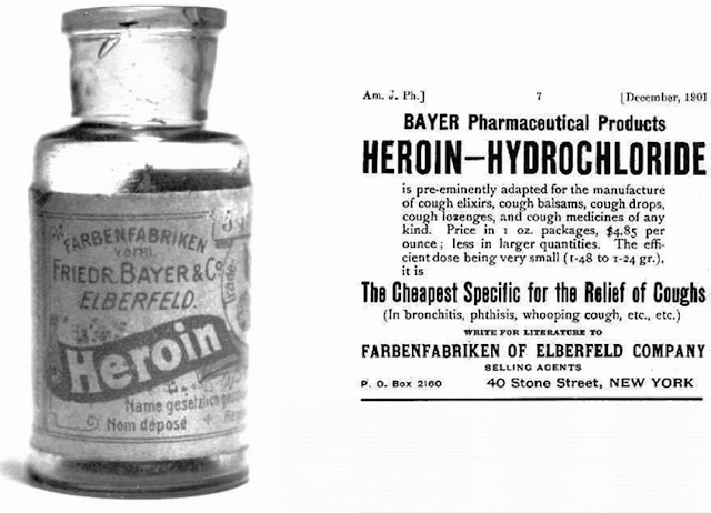 Ternyata Heroin Pada Tahun 1898 Di Jual Sebagai Obat Batuk 