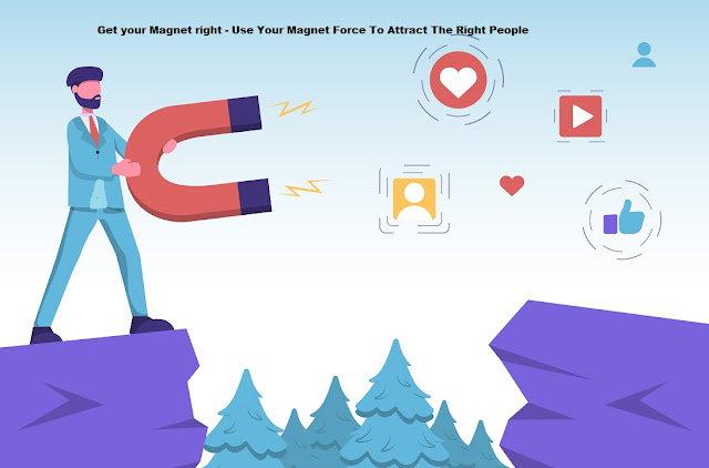 Get your Magnet right - Use Your Magnet Force To Attract The Right People
