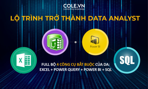 Chia Sẻ Khóa Học Lộ trình trở thành Data Analyst Của Cole.vn