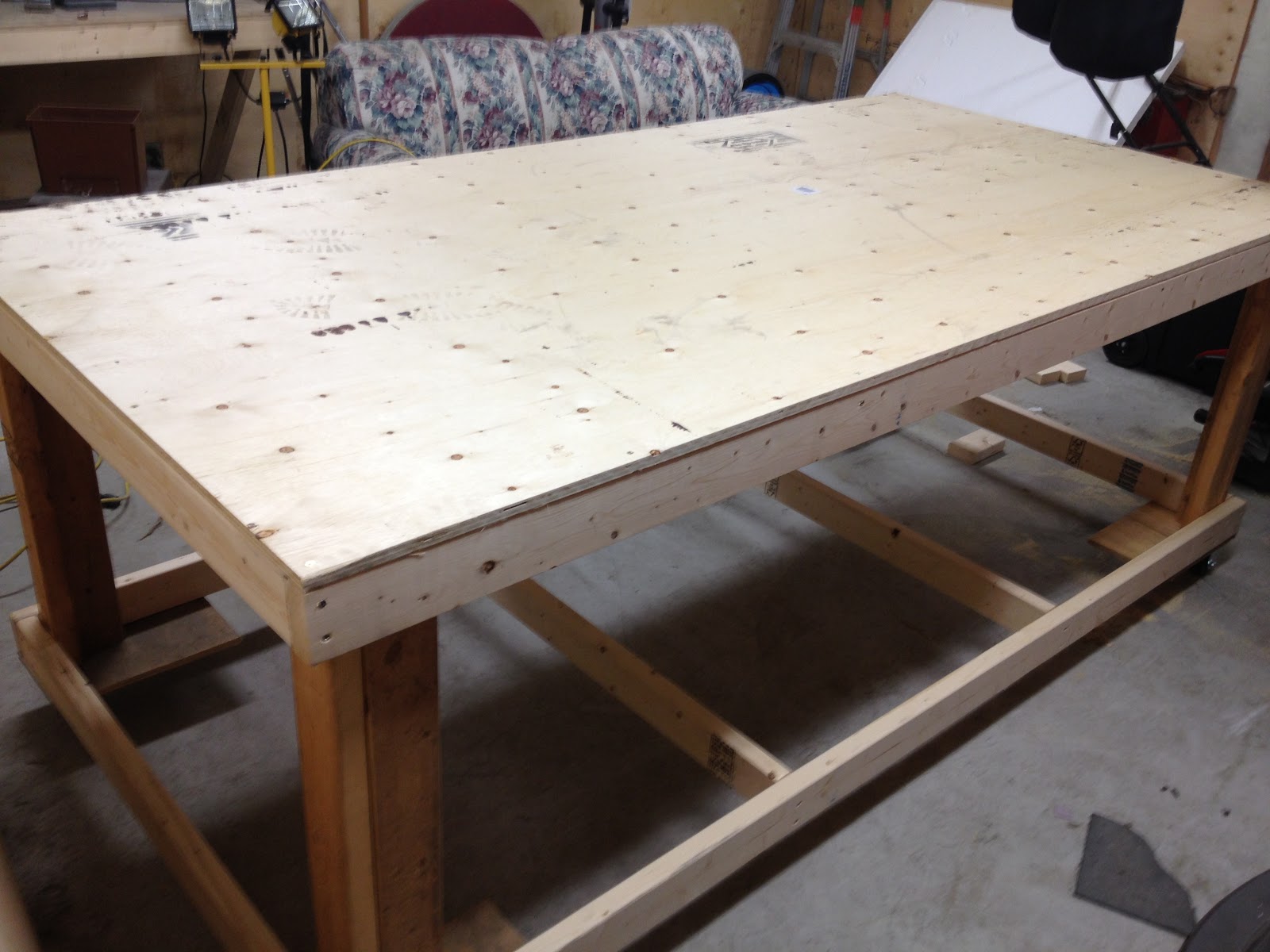 4 X 8 Work Table Plans PDF Woodworking