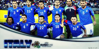 foto gambar timnas italia euro 2012