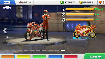 Lomba sepeda motor nyata 3D v1.0.7 ÐœÐ¾d Apk (Unlimited Money) Terbaru Gratis